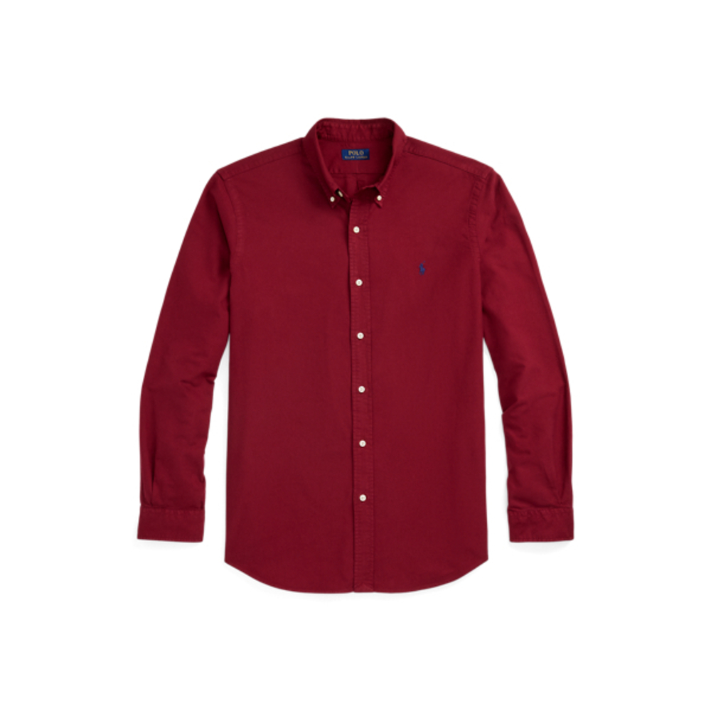 Classic Fit Garment-Dyed Oxford Shirt